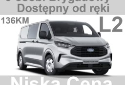 Ford Transit Transit Custom L2 136KM 6-os. Brygadowy Trend Niska Cena ! Kamera Czujniki