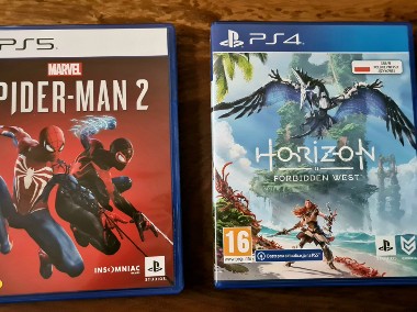 Sprzedam gry Spider-Man 2 i Horizon Forbidden West w komplecie / PS5-1