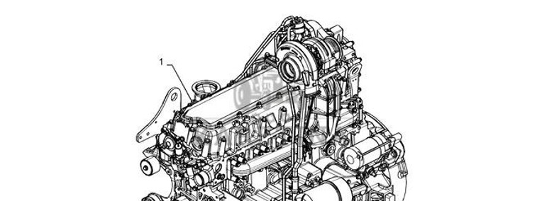 New Holland T6090 Reman-long block with engine brake 5802336687R-1