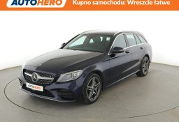 Mercedes-Benz Klasa C W205 FV23% PHEV multi beam LED skóra/alcantara el sterowane i grzane fote