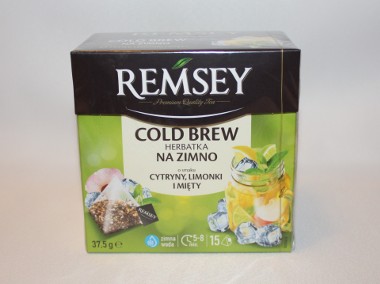 Herbata Remsey cold brew mięta cytryna limonka 15t-1
