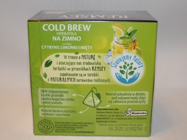 Herbata Remsey cold brew mięta cytryna limonka 15t-2