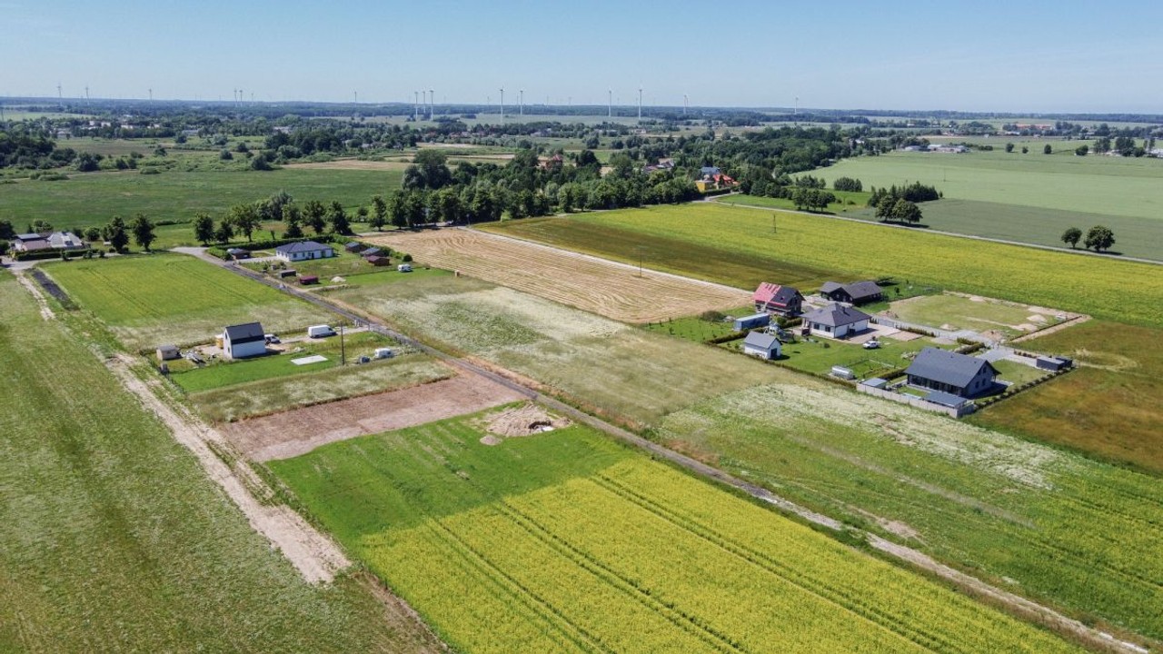 Działka budowlana - 3 km od morza, prawomocne WZ - Widok 3
