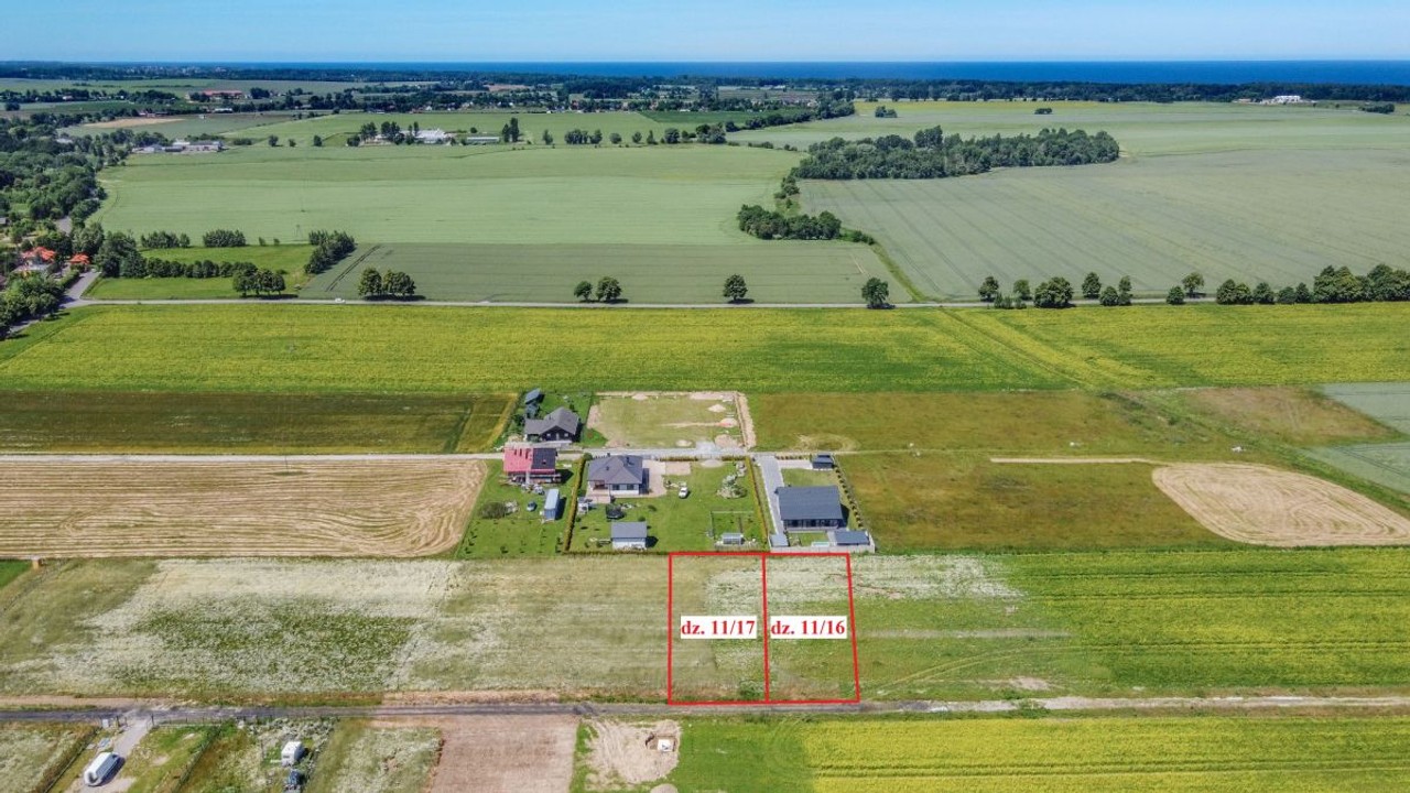 Działka budowlana - 3 km od morza, prawomocne WZ - Widok 6