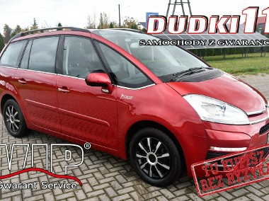 Citroen C4 Grand Picasso I 1,6HDI DUDKI11 Exclusive,Ledy,Pół-skóry,Tempomat,Automat,kredyt.GWAR-1