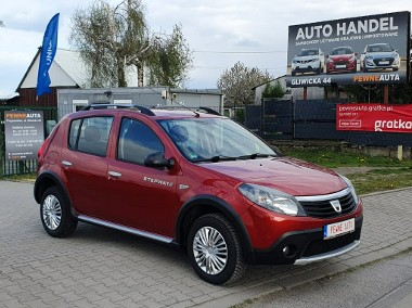 Dacia Sandero I Sandero Stepawy Hak/Niski przebieg udokumentowany/Klima sprawna/Alufelgi/2-1