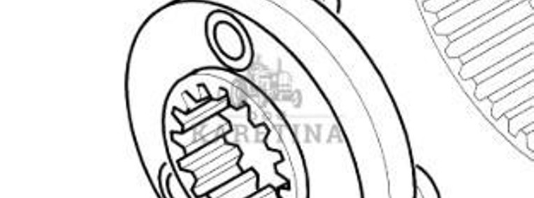 CLAAS RENAULT ATLES 936 RZ V5 Jarzmo Dźwigar Kół Planetarnych Obudowa 6005026788 60 0502 678 8-1