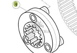 CLAAS RENAULT ATLES 936 RZ V5 Jarzmo Dźwigar Kół Planetarnych Obudowa 6005026788 60 0502 678 8