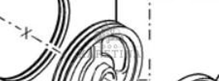 New Holland CR9080 Koło Pasowe Młocarni Zespołu Młócącego CZĘŚCI 87032102-1