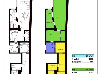 Okazja -lokal z koncepcją podziału na 3 mieszkania-2