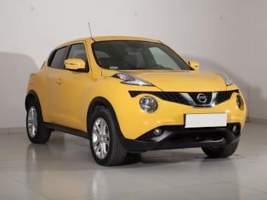 Nissan Juke , Salon Polska, Serwis ASO, Skóra, Navi, Klimatronic,-1