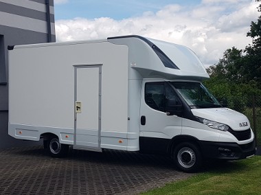 KONTENER NISKOPODŁOGOWY 4,44x2,23x2,43 SKLEP BAR FOODTRUCK KAMPER -1
