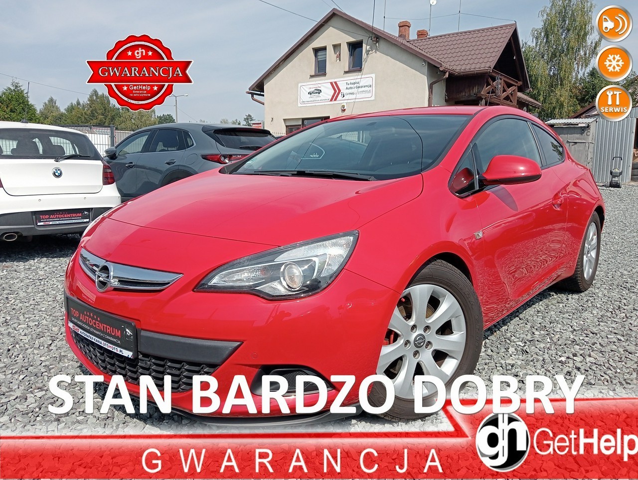 Opel Astra J GTC Coupe 1.4 Turbo Edition 140 KM Klimatyzacja Alu Kredyt Bez BIK