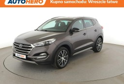 Hyundai Tucson III navi klima auto grzane fotele kamera i czujniki oarkowania hak