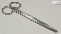 Nożyczki medycznez z końcówką ostro-tępą 145mm