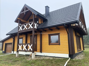 Dom z bali blisko Jaskini Raj w Szewcach-1