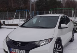 Honda Civic IX 1,4 i-vtec 100ps, 6 biegów 95tyś km, wyświetlacz, biała perła