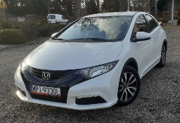 Honda Civic IX 97 tyś km, duży wyświetlacz, tempomat biała perła, auto bez wkładu