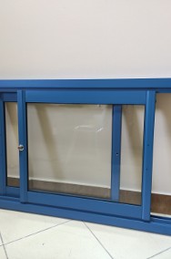 okno aluminiowe do kontenera czy stróżówki przesuwne w bok na wymiar-2