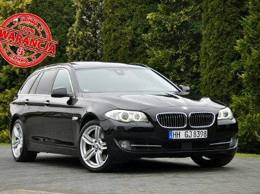 BMW SERIA 5 3.0d(313KM)*Xenon*Ringi*Dociągi*Duża Navi*Skóry*El.Fotele*El.Klapa*A-1