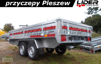 TM-078 przyczepa Transporter 3015/2 0,75t, 304x153x30cm, uniwersalna, platforma, lekka DMC 750kg