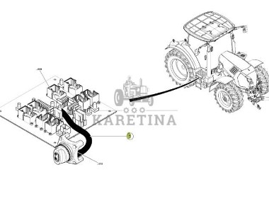 Claas Arion 550-520 650-620 - kabel wiązka elektryczna 0021503042-2