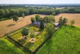 Siedlisko na odludziu, po remoncie, rancho bez sąsiadów, staw, wokół duże lasy