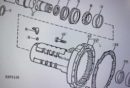 John Deere R57616/R6426/przekładnia pierścieniowa-wieniec/John 4555/4755/4955