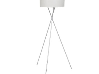 vidaXL Lampa podłogowa, biała 240902-1