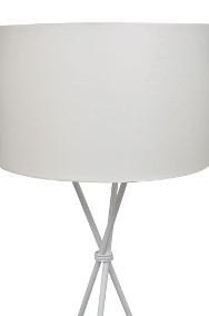 vidaXL Lampa podłogowa, biała 240902-2