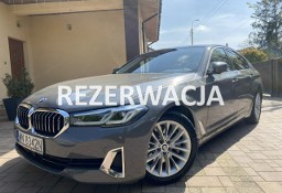 BMW SERIA 5 VII (F90) I Wł, Kraj, Bezwypadkowy 100%, Luxury Line, 53000km, IDEALNY, Vat 23