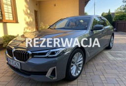 BMW SERIA 5 VII (F90) I Wł, Kraj, Bezwypadkowy 100%, Luxury Line, 53000km, IDEALNY, Vat 23