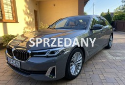 BMW SERIA 5 VII (F90) I Wł, Kraj, Bezwypadkowy 100%, Luxury Line, 53000km, IDEALNY, Vat 23