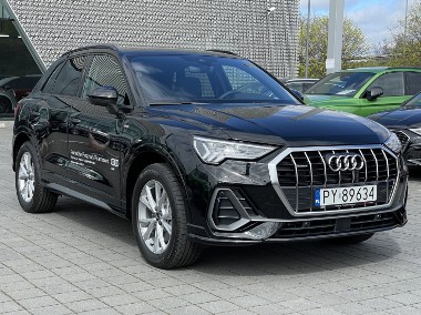 Audi Q3 II Q3 S line 45 TFSI Quattro 180 kW S tronic salon Polska, Matrix LED, S-line,-1