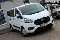 Ford Transit Custom Długi 9-osobowy 130KM SalonPL FV23% Android Tempomat Nowy Rozrząd