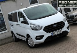 Ford Transit Custom Długi 9-osobowy 130KM SalonPL FV23% Android Tempomat Nowy Rozrząd