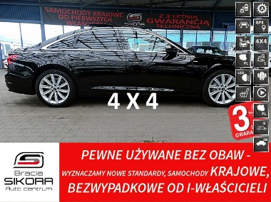 Audi A6 V (C8) S-Line 40TDI QUATTRO 204KM PANORAMA Gwarancja I-wł Kraj Bezwypad F23-1