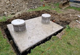 Szamba betonowe Zbiorniki betonowe Ziemianki Kanały samochodowe 