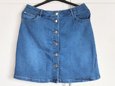 Nowa jeansowa spódnica mini Lindex 46 3XL plus size denim dżins spódniczka-1