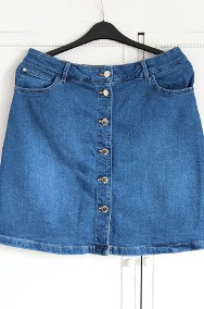 Nowa jeansowa spódnica mini Lindex 46 3XL plus size denim dżins spódniczka-2
