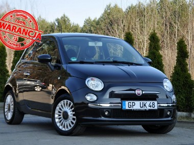 Fiat 500 1.2i(69KM)*Panorama*Klimatronik*Welur*Chrom*I Właściciel*Alu15"ASO-1