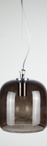 Szklana lampa wisząca walec na lince ROLLSBO-4