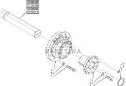 New Holland T6070 Piasta 47126431
