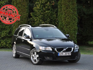 Volvo V50 II 2.0d(136KM)*Lift*Bi-Xenon*Duża Navi*Skóry*El.Fotele*Reling*Alu17"ASO-1