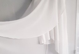 Zwiewna biała suknia Chiara Forthi
