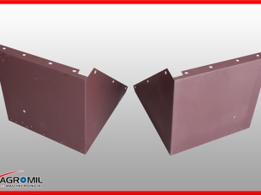 Płaszcz tylnego błotnika stary typ Ursus C-385 kpl metalowe-1