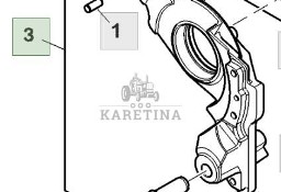 John Deere 8130 8230 8330 8430 8530 Obudowa Skrzyni Biegów IVT RE246618