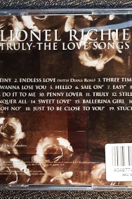 Polecam Album CD RICHIE LIONEL  Album Truly The Love Songs CD-2