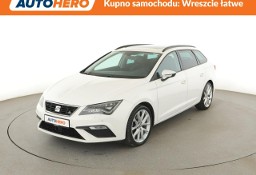 SEAT Leon III DSG full LED półskóra navi klima auto grzane fotele czujniki parkowa