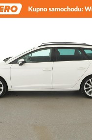 SEAT Leon III DSG full LED półskóra navi klima auto grzane fotele czujniki parkowa-2